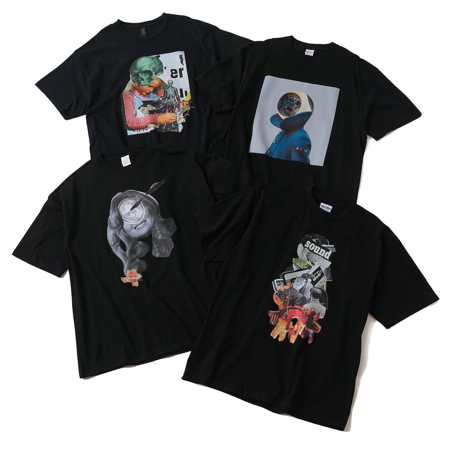 『RECONSTRUCTED MUSIC TEE CULTURE Series』Issue;01 Design by Q-TA