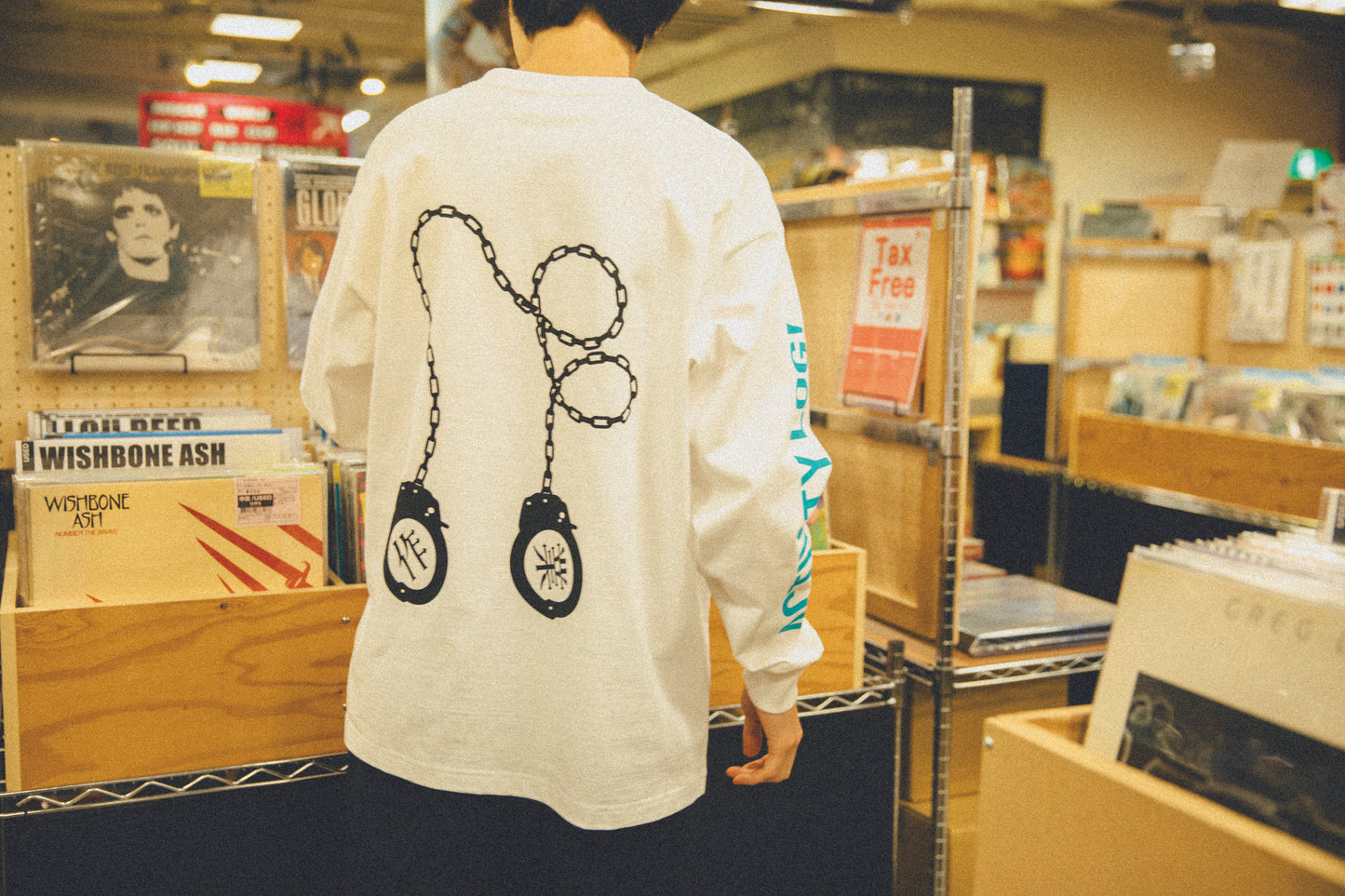 中原昌也 Remix Tee カプセルコレクション　『中原昌也作業日誌 2004→2007』ロングスリーブ  by 宇川直宏