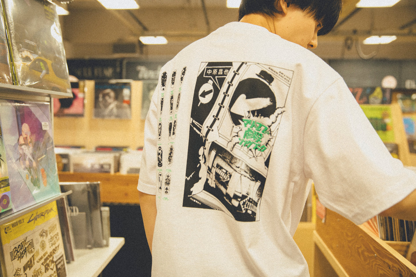 中原昌也 Remix Tee カプセルコレクション　『マリ&フィフィの虐殺ソングブック』ショートスリーブ by SKATETHING