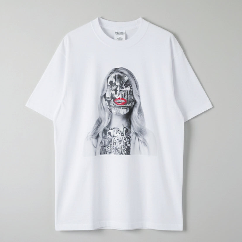 中原昌也 Remix Tee カプセルコレクション『悲惨すぎる家なき子の死』ショートスリーブ by 宇川直宏