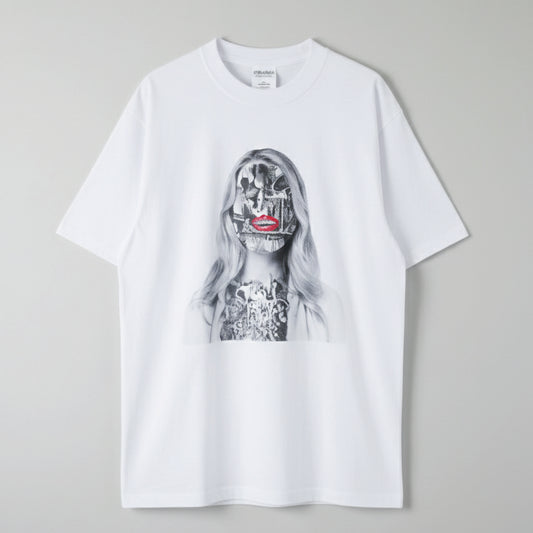 中原昌也 Remix Tee カプセルコレクション『悲惨すぎる家なき子の死』ショートスリーブ by 宇川直宏