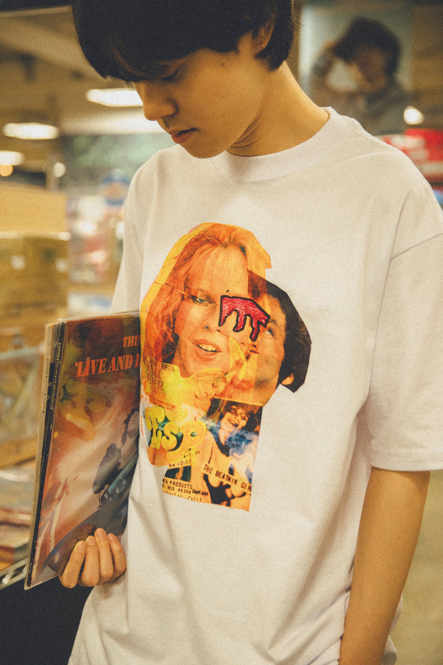 中原昌也 Remix Tee カプセルコレクション 『コラージュアート“無題”』ショートスリーブ by 高橋ヨシキ